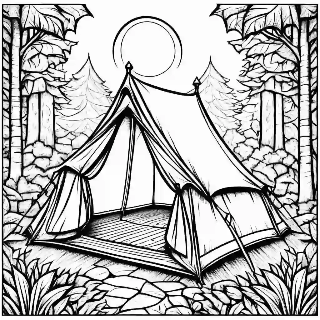 Adventure coloring pages