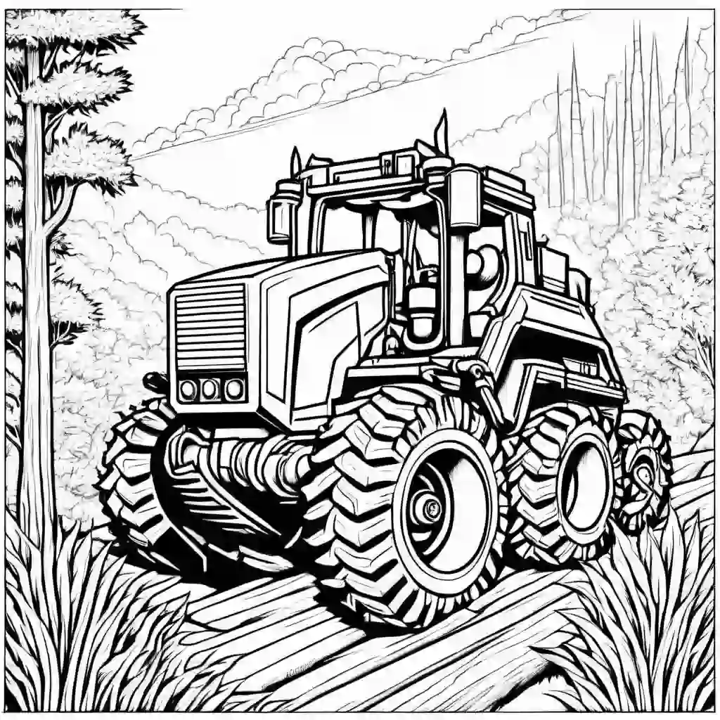 Trencher Printable Coloring Book Pages for Kids