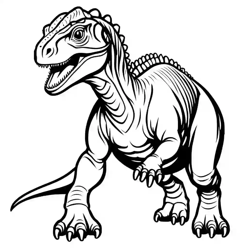 Pachycephalosaurus coloring pages