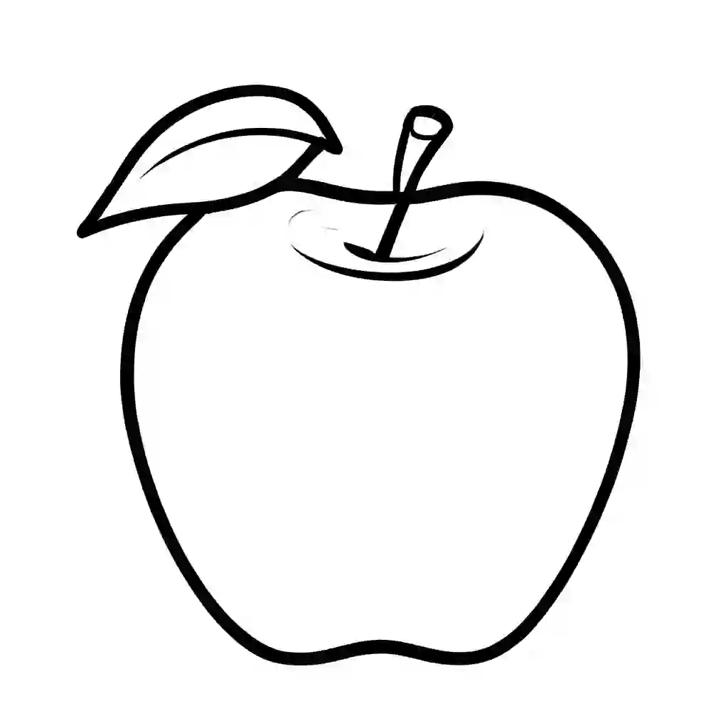 Fruits and Vegetables coloring pages