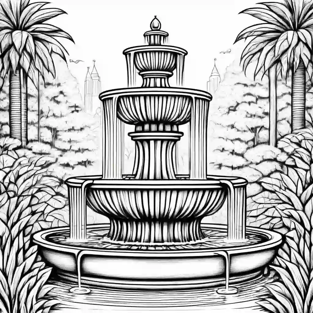 Garden and Backyard coloring pages