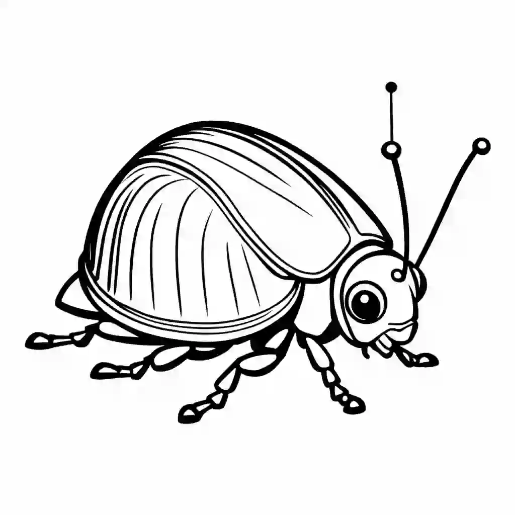 Spittlebugs coloring pages