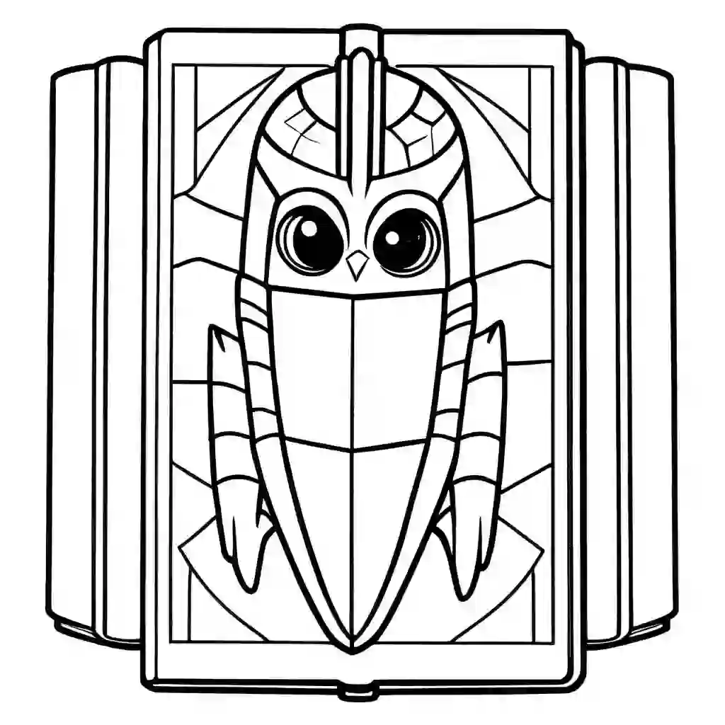 Ticks Printable Coloring Book Pages for Kids