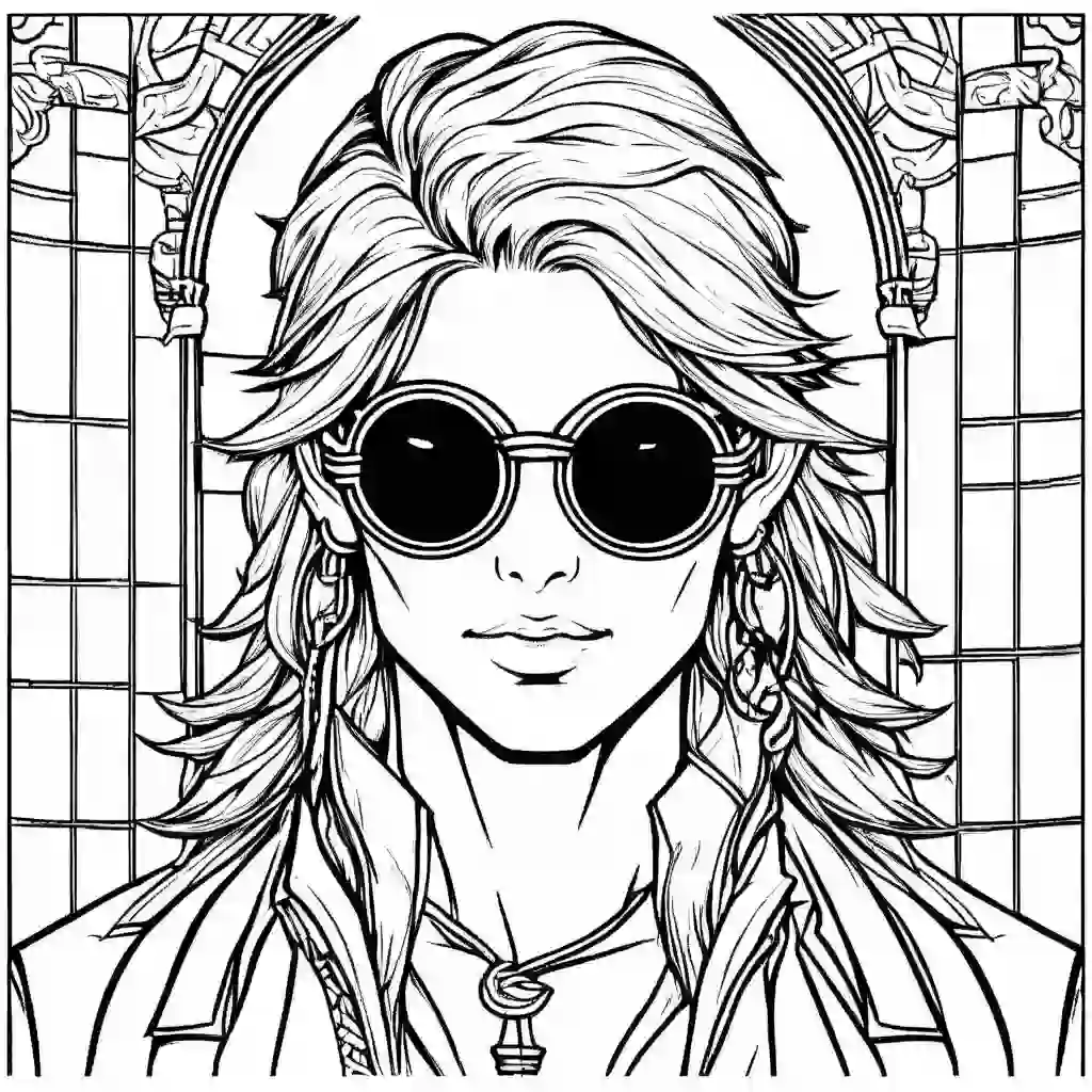 Eyepatch coloring pages