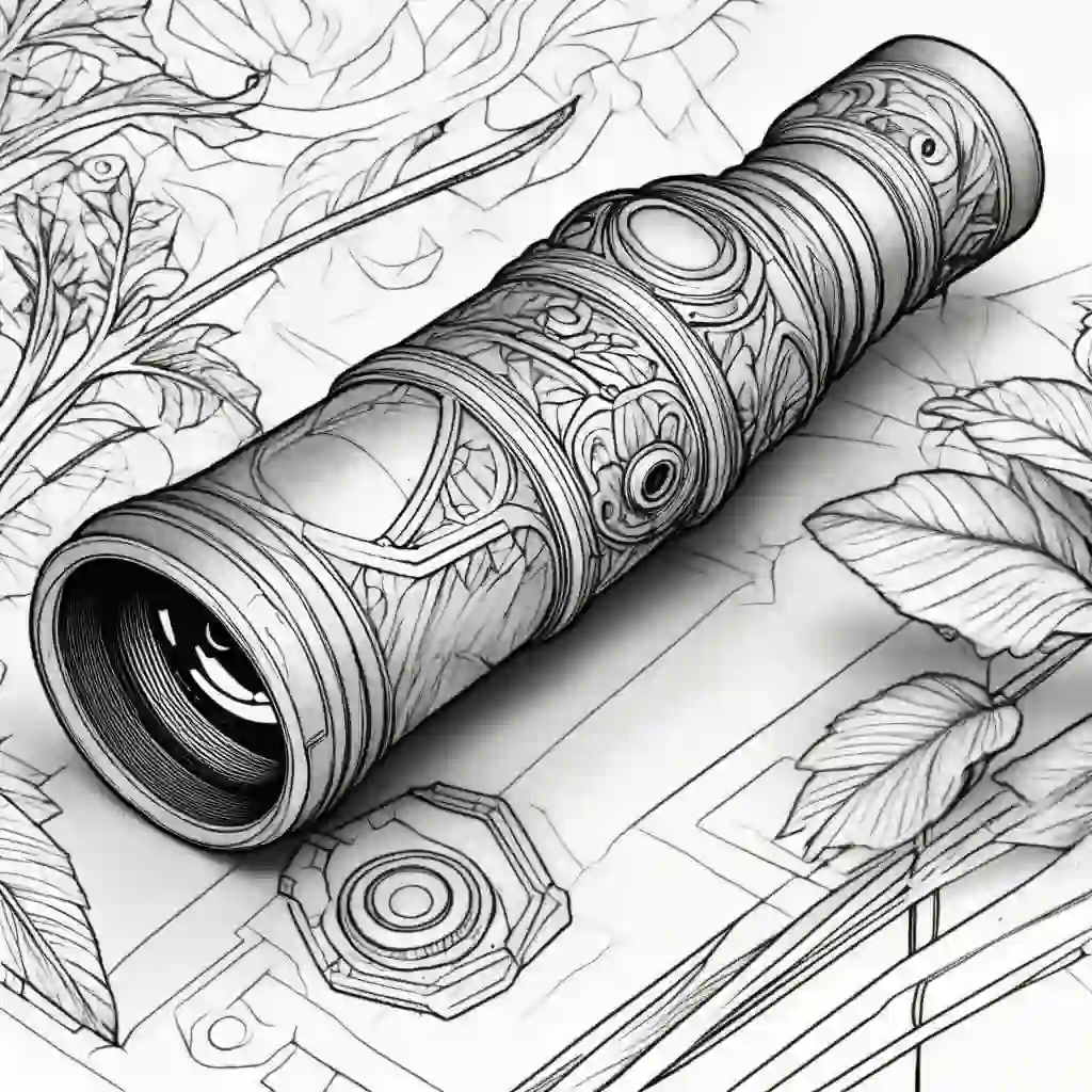 Spyglass coloring pages
