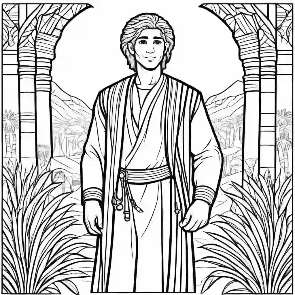 Religious Stories coloring pages