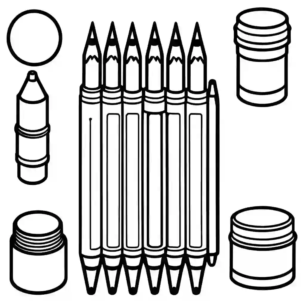 School and Learning coloring pages