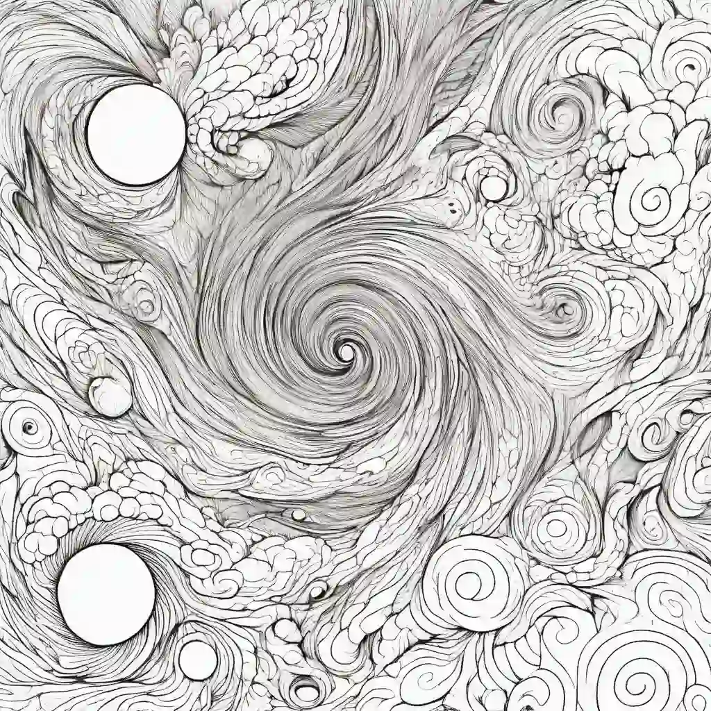 Nebulas coloring pages