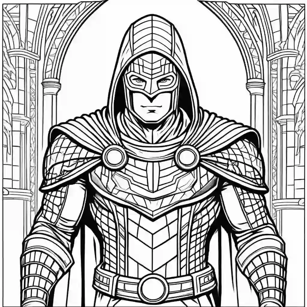 Mysterio coloring pages