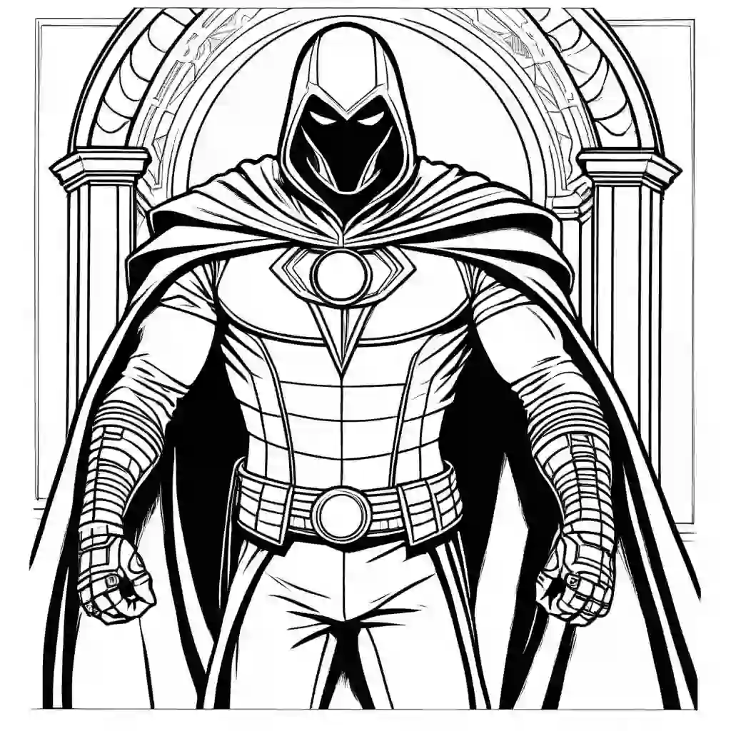 Mysterio Printable Coloring Book Pages for Kids