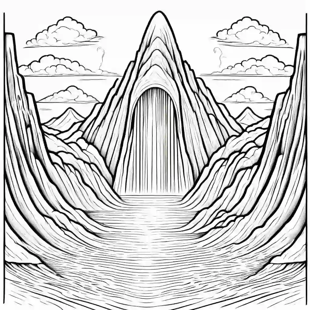 Flood coloring pages