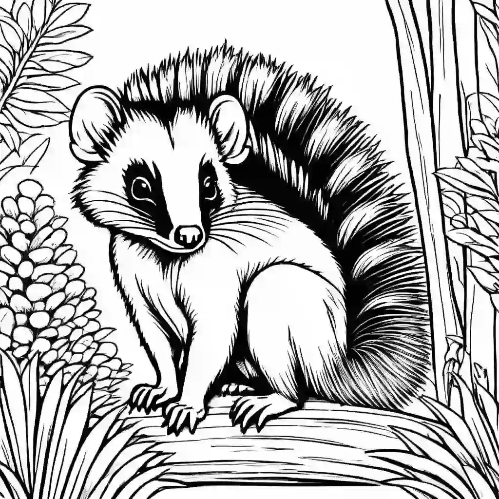Zoo Animals coloring pages